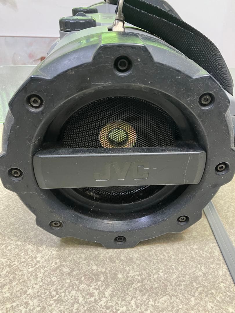 ビクター CDラジカセ VICTOR RV-X70 ドラムカン リモコン付