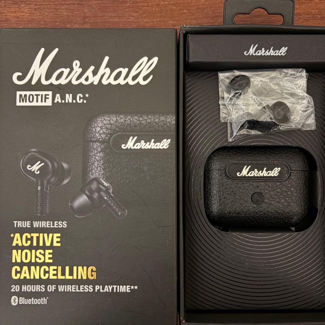 正規品 Marshall Motif II A.N.C. ワイヤレスイヤホン