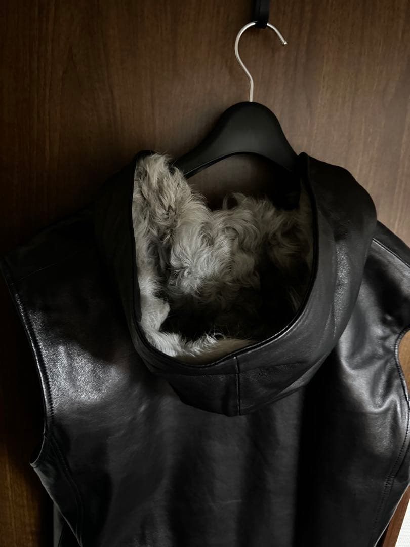 BACKLASH カルガンラムファー フードベスト　M