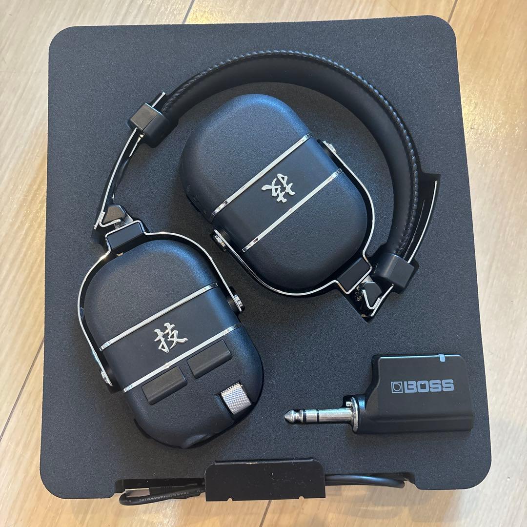 BOSS WAZA-AIR ワイヤレスヘッドホン　箱、説明書付き