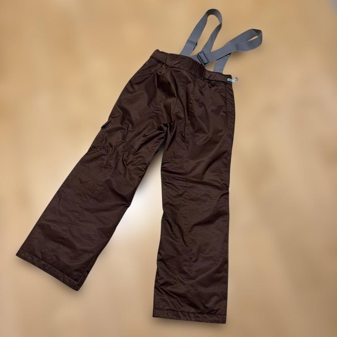 ムートンファー付き　スキーウェア　上下セット　ellesse　ゴールドウィン