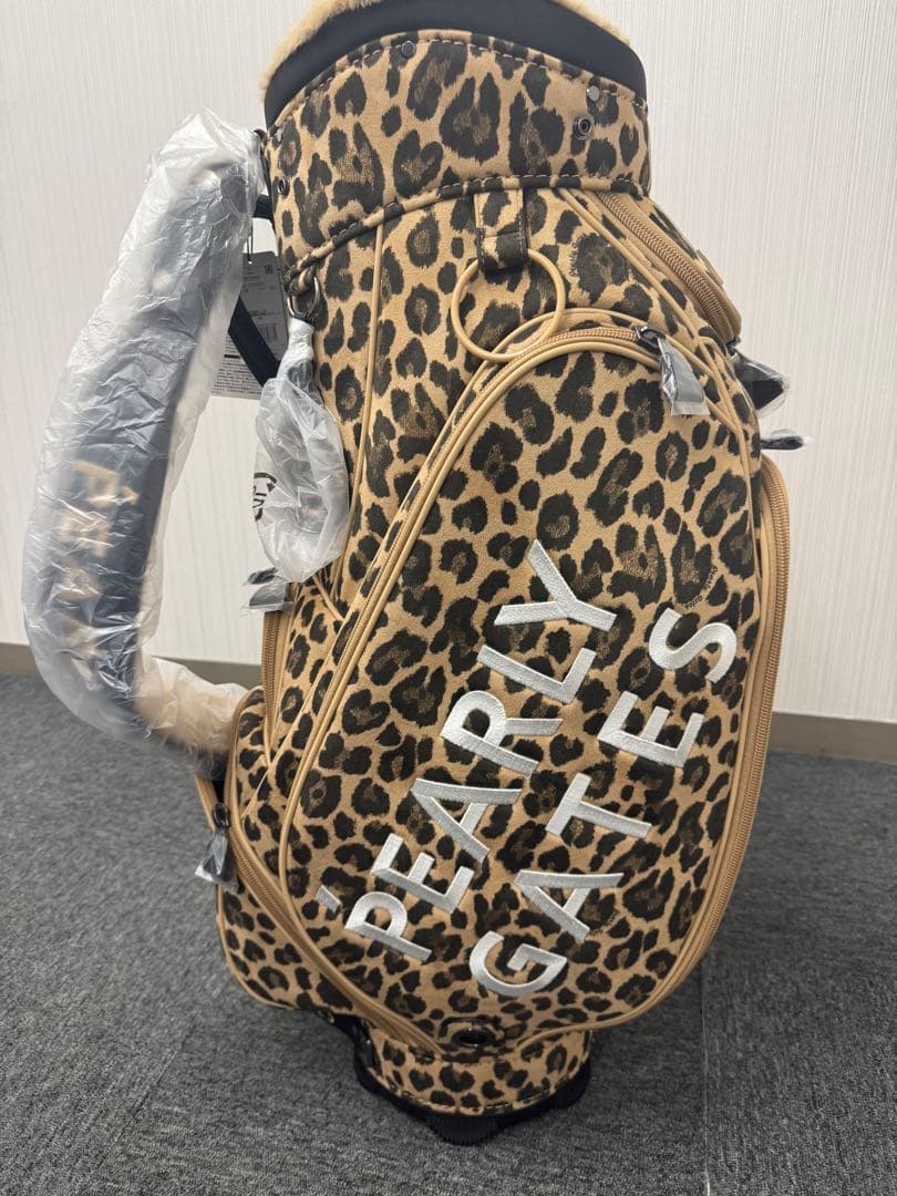 【超希少 】パーリーゲイツ ヒョウ柄 キャディバッグ レオパード