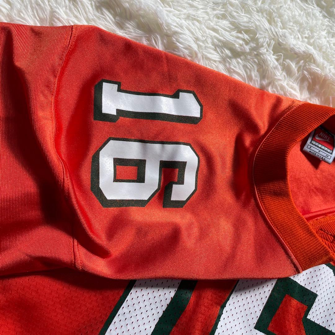 アメリカ製 ナイキ 90's vintage マイアミハリケーンズフットボール