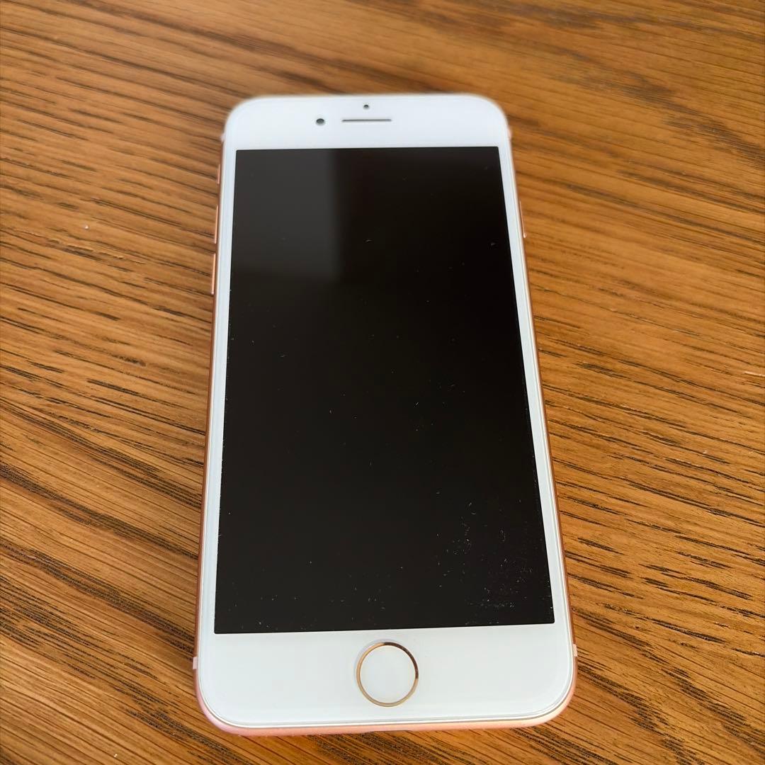 iphone8 64GB ピンクゴールド　付属品付き　SIMロックあり