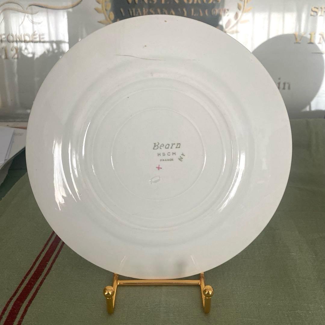 HBCM Béarn クレイユエモントロー バスク プレートセット【B】