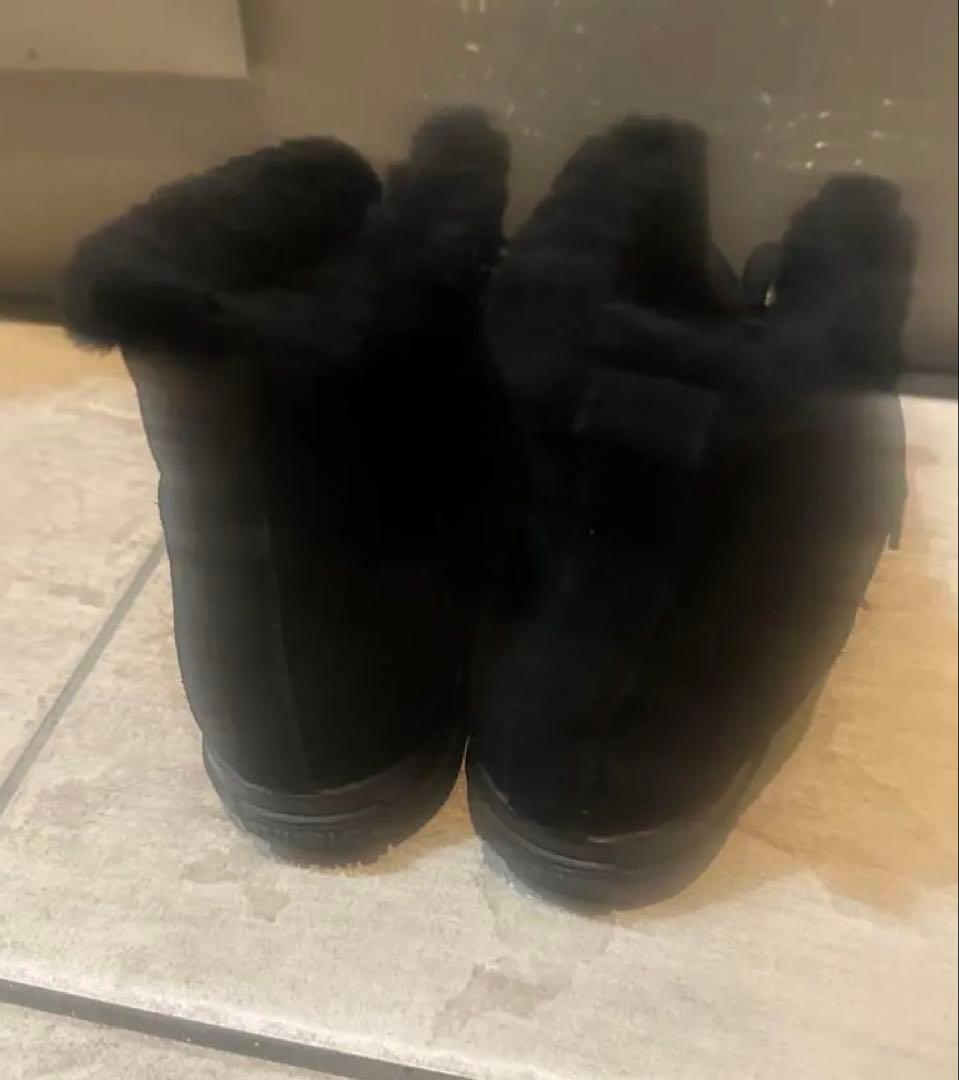 miu miu ブラックファーハイカットスニーカー22から22.5くらい☆