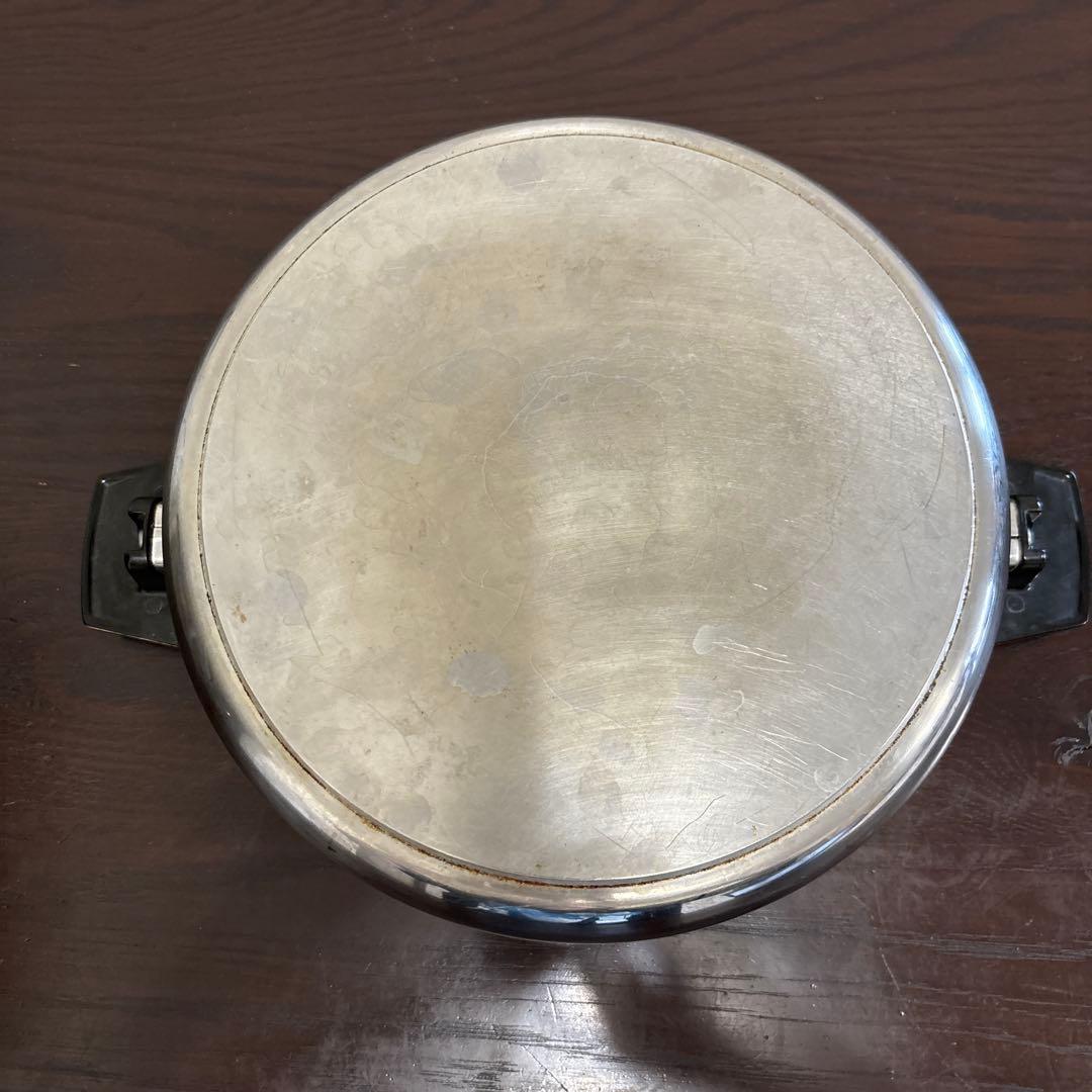 ロイヤルクイーン　大フライパン 6コート 大ドームカバー ラック 大スティーマー