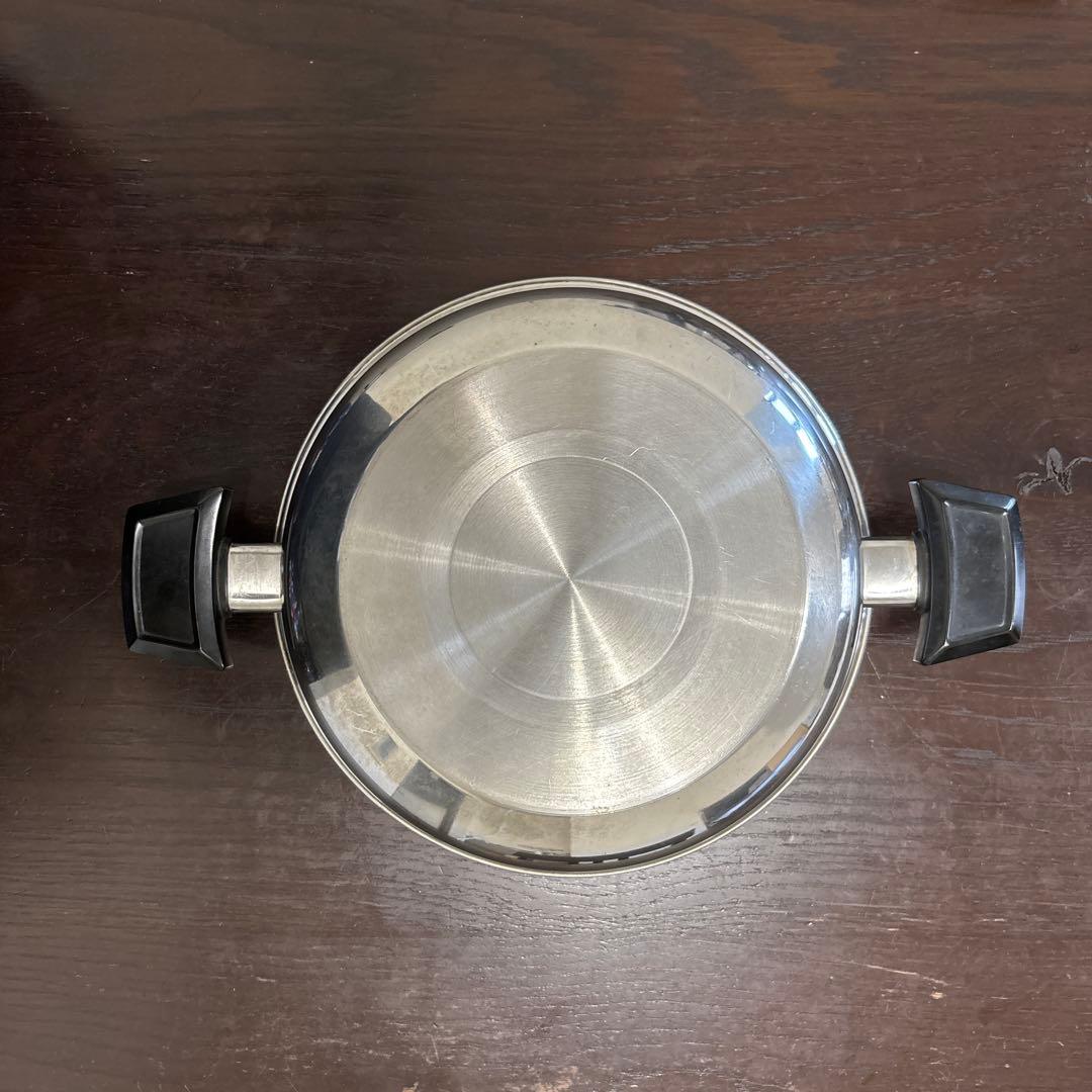 ロイヤルクイーン　大フライパン 6コート 大ドームカバー ラック 大スティーマー