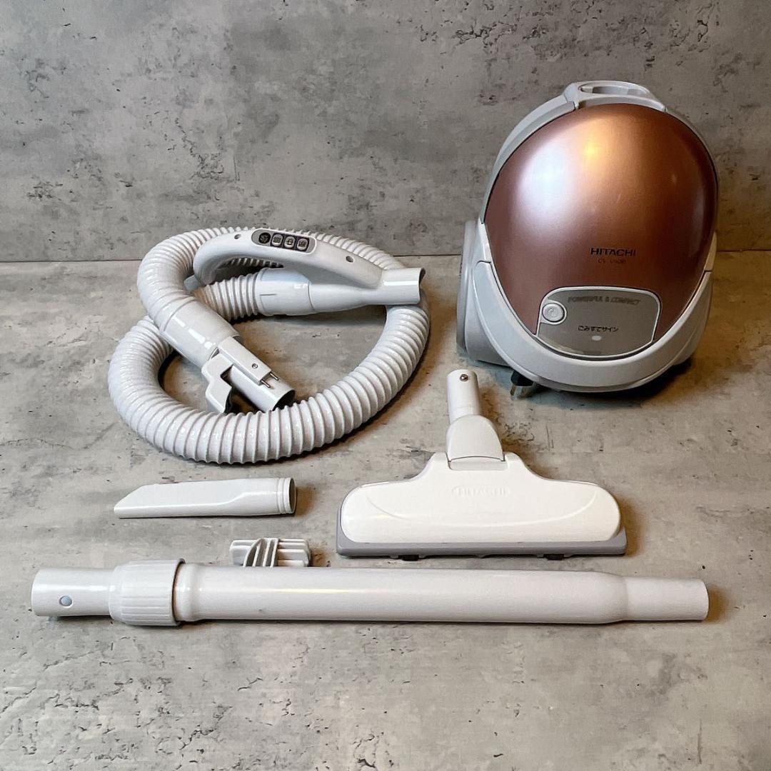 HITACHI 日立 紙パック式 掃除機 CV-V500 2023年製 ピンク