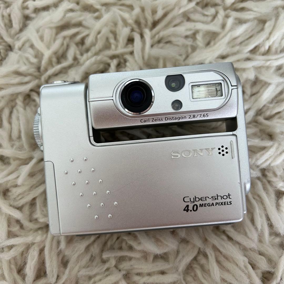 【✨希少✨】SONY Cyber-shot DSC-F77 コンデジ シルバー
