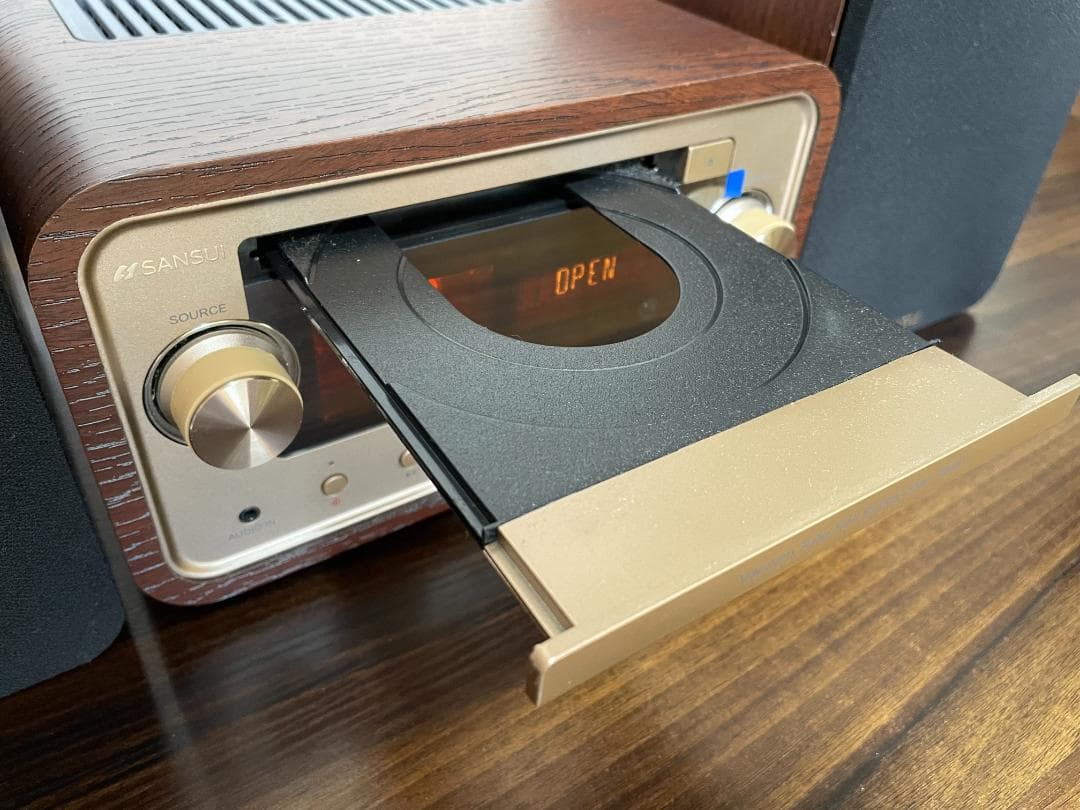 【完品・美品】SANSUI SMC-300BT Bluetooth CDステレオ