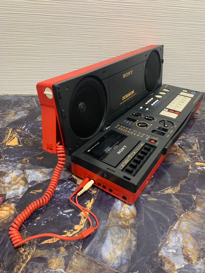 希少 高機能ステレオラジカセ 分離型スピーカー 完動品 CFS-C7ソニー