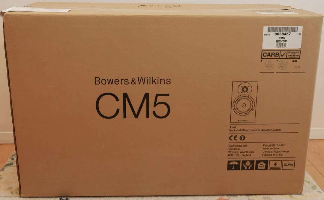 【現状品】B&W(Bowers & Wilkins) CM5 MWペア
