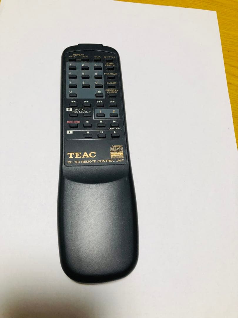 TEAC RW －D 280 CD recorder