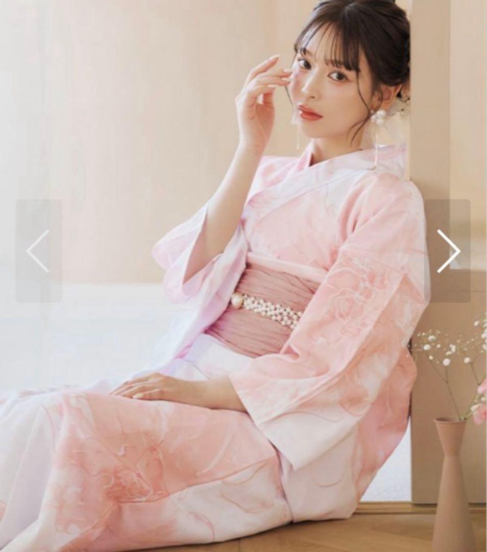 浴衣　ピンク　sugarnine