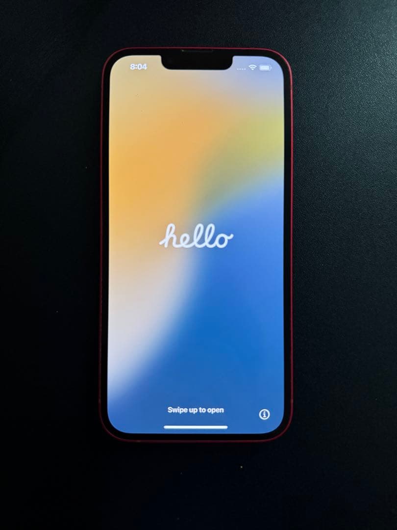 Apple iPhone 14 (赤) 箱付き simフリー