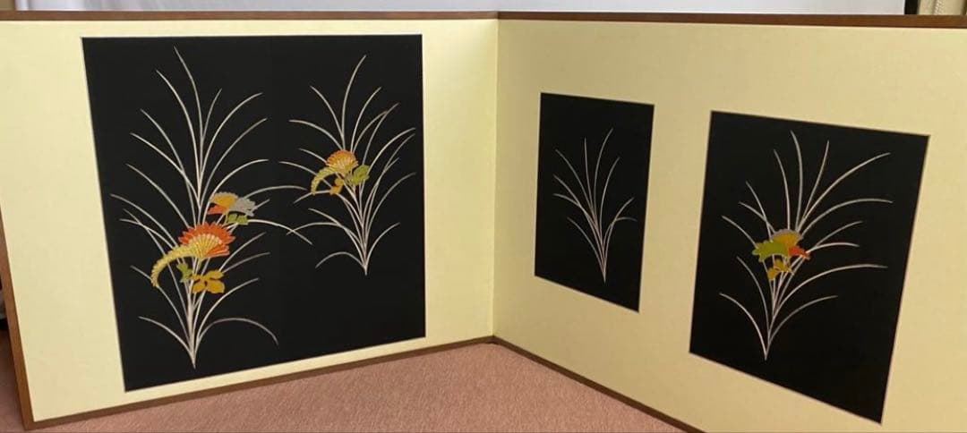 326【美品未使用】 屏風　風炉先屏風　茶席に通じる一期一会　お洒落なインテリア