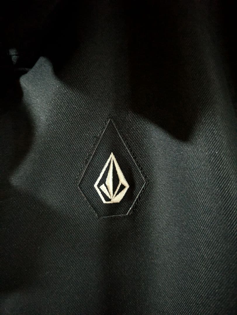 VOLCOM スノーボードジャケット S ブラック/ホワイト