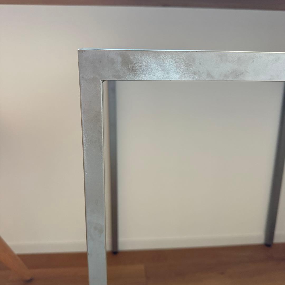 希少　パモウナ　サイドテーブル　ガラステーブル　モダンインテリア　ディスプレイ台