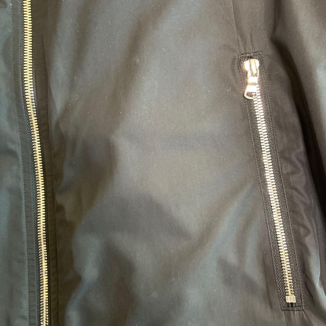 TATRAS ブラック ナイロンジャケット フード付き