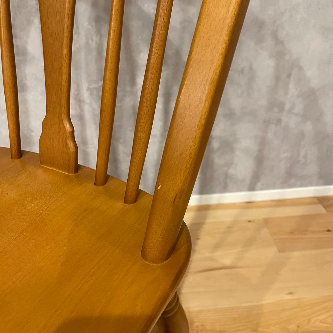 飛騨産業 キツツキ ウィンザーチェア 2脚セット 木製 ウッド チェア 椅子