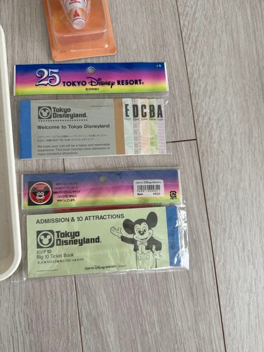 ディズニー復刻セット　ヴィンテージ 完売品ディズニーランド　レア　ミッキーマウス