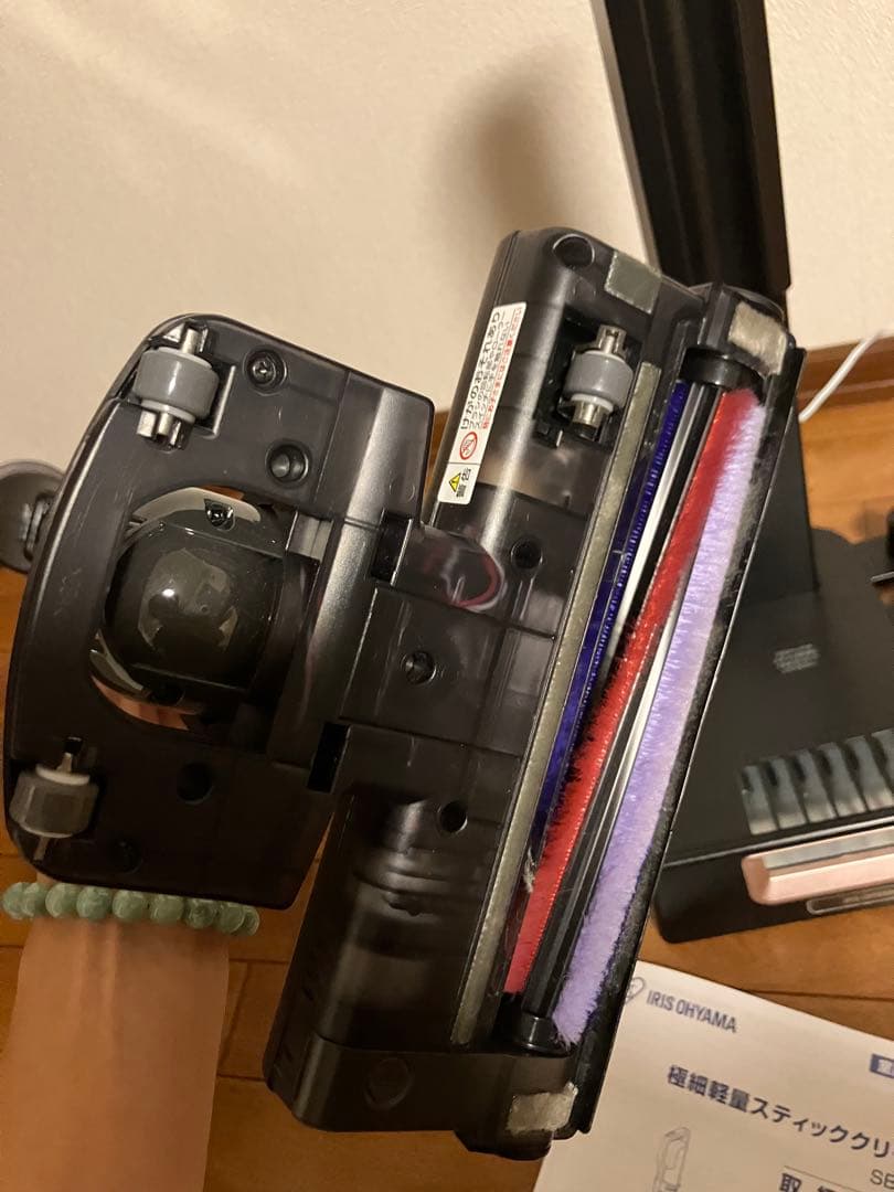 最終割引❗️アイリス2024年製 SBD-F2P-P 極細軽量 コードレス美品