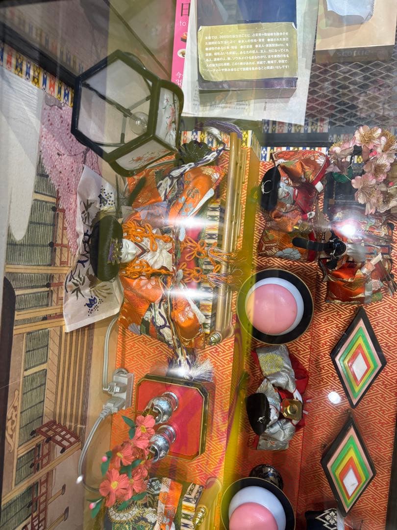 ★送料込み★雛人形 ガラスケース入り ひな祭り※直接引き取り5000円オフ