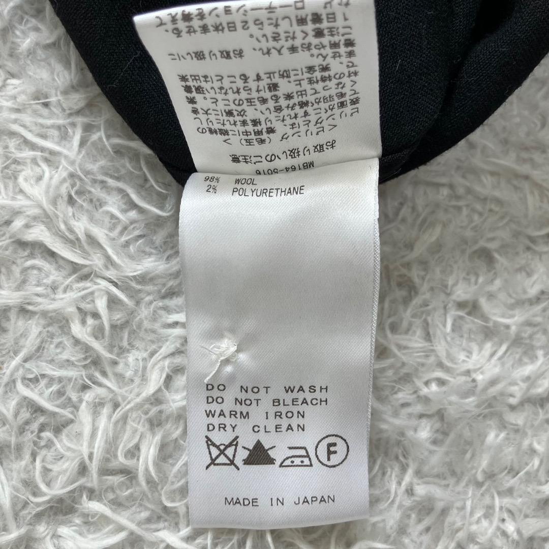 極美品✨マディソンブルー ウエスタンシャツ ウール 飾りボタン ブラック 02