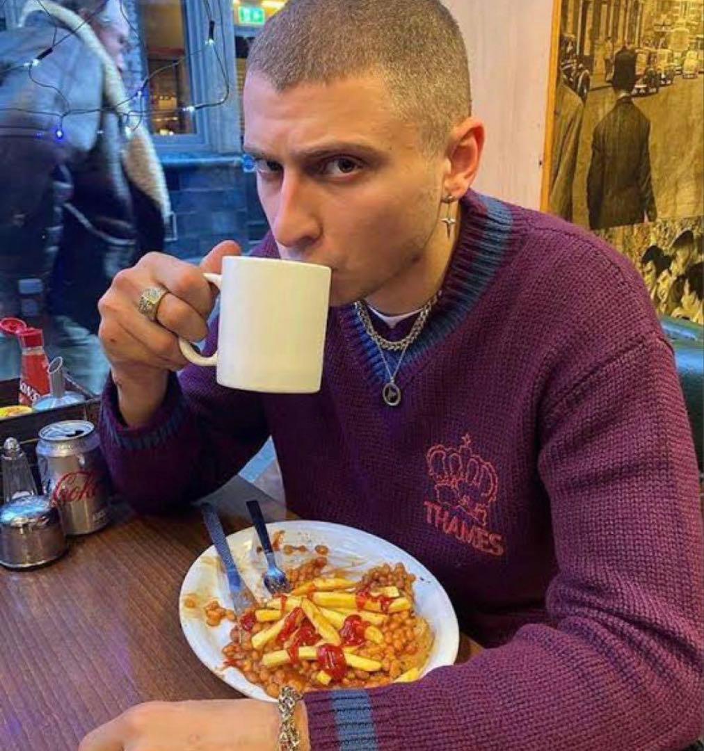 【美品送料込み】Thames ニット スケーター スケボー テムズ モヘア