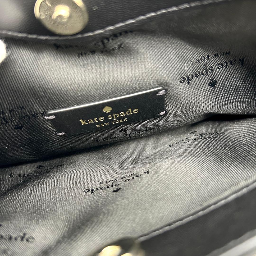 極美品】ケイトスペード ダンプリング 2way ショルダーバッグ 黒 レザー