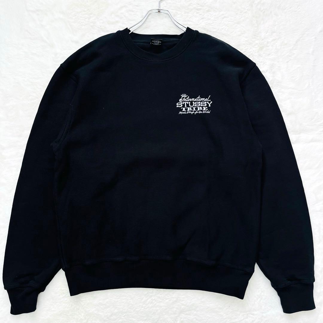 Stussy ステューシー　スウェット 【L】ブラック