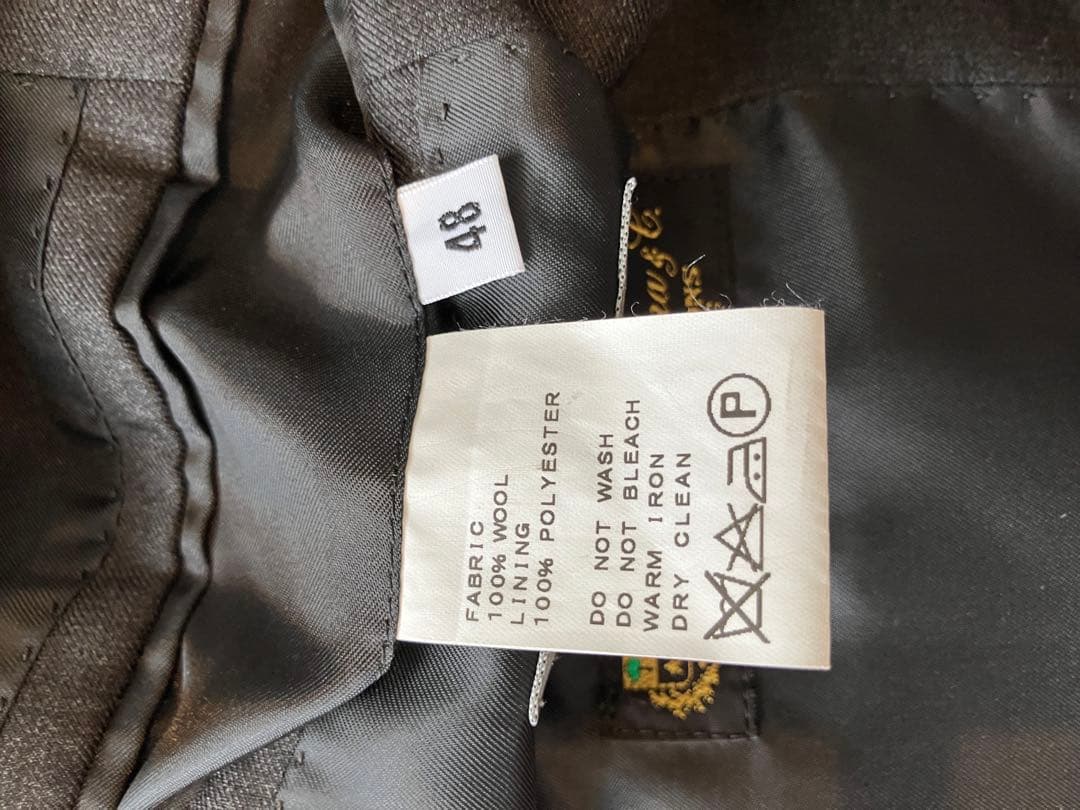 ロロピアーナ　スーツ　グレー　48