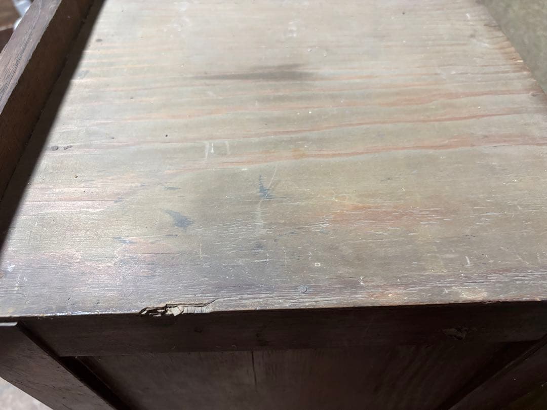 古家具　アンティーク　ガラス戸収納棚 飾り棚　商品棚