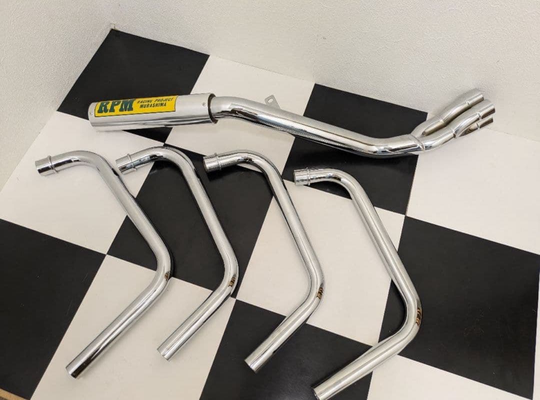 セール中 ゼファー400 PRMタイプゼファー400X 4-2-1マフラーメッキ