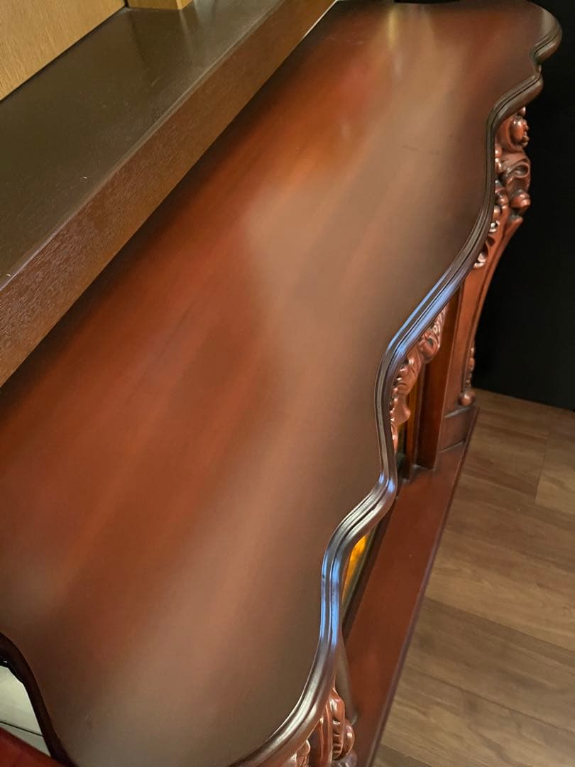 暖炉風　オブジェサイドボード　輸入イタリア製　アンティーク家具