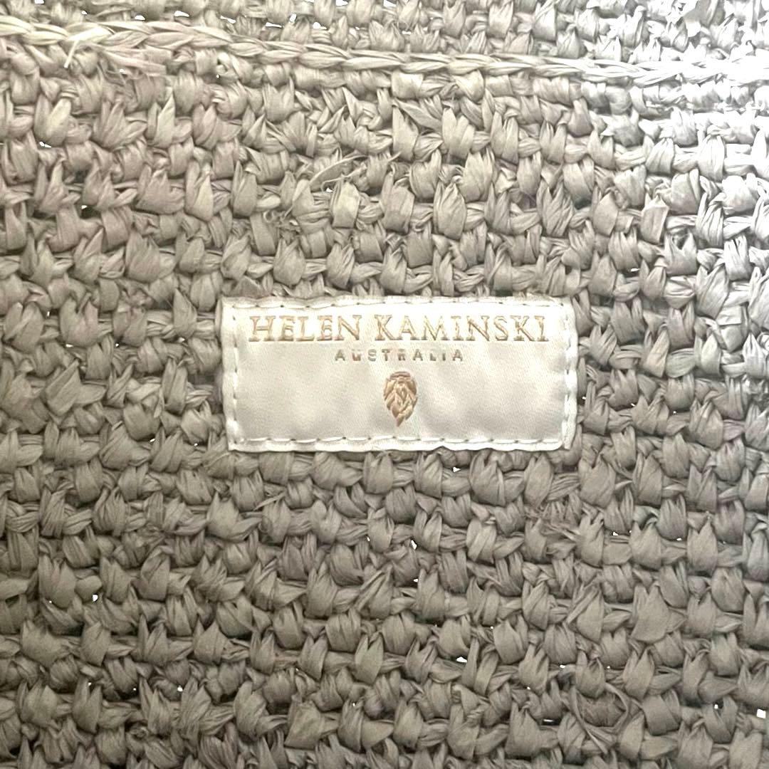 美品☆ヘレンカミンスキー　HELEN KAMINSKI カゴバッグ　ラフィア