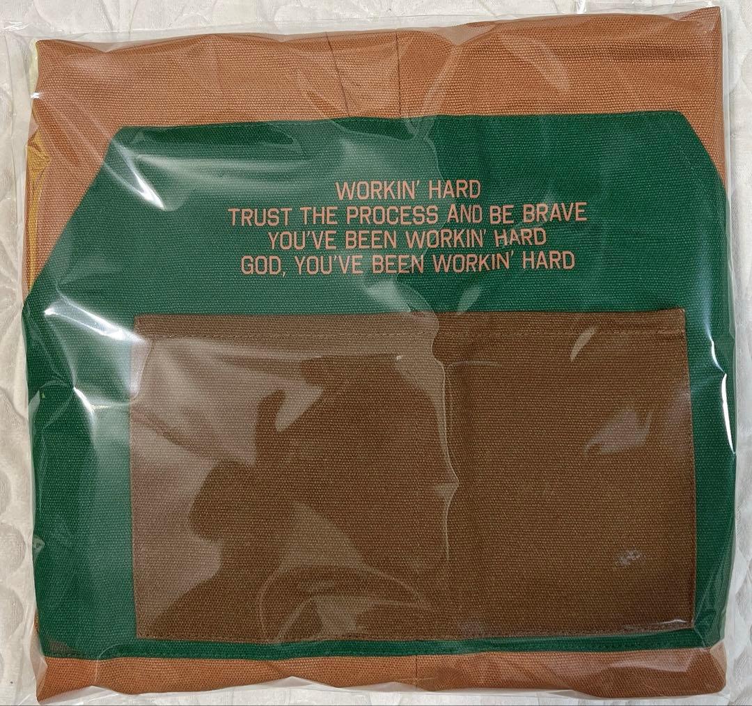 藤井風さん★Workin' Hard エプロン新品（送料込み）