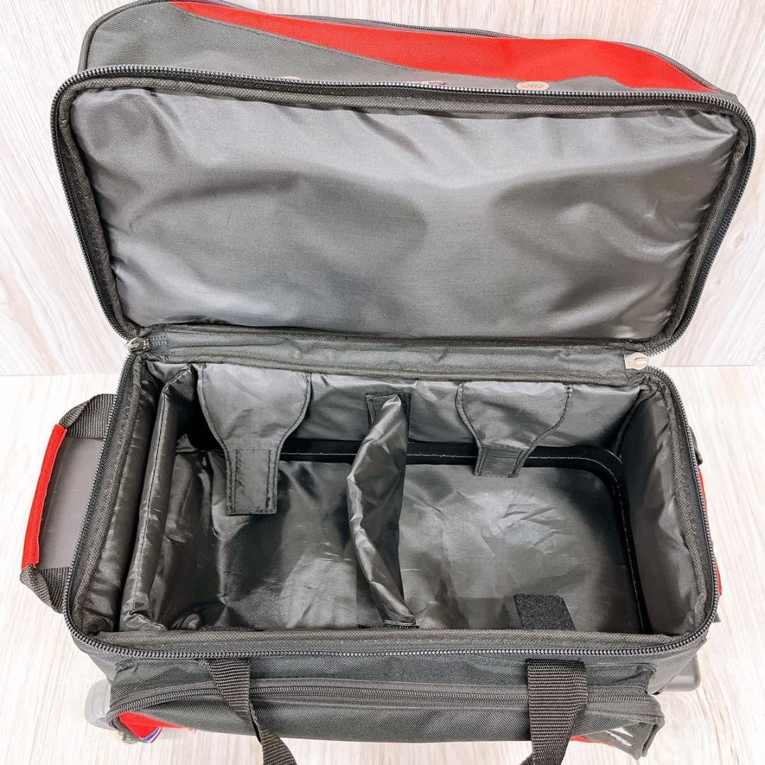 ABS PRO-am 2個入 カートバッグ ボウリング ボール キャリー