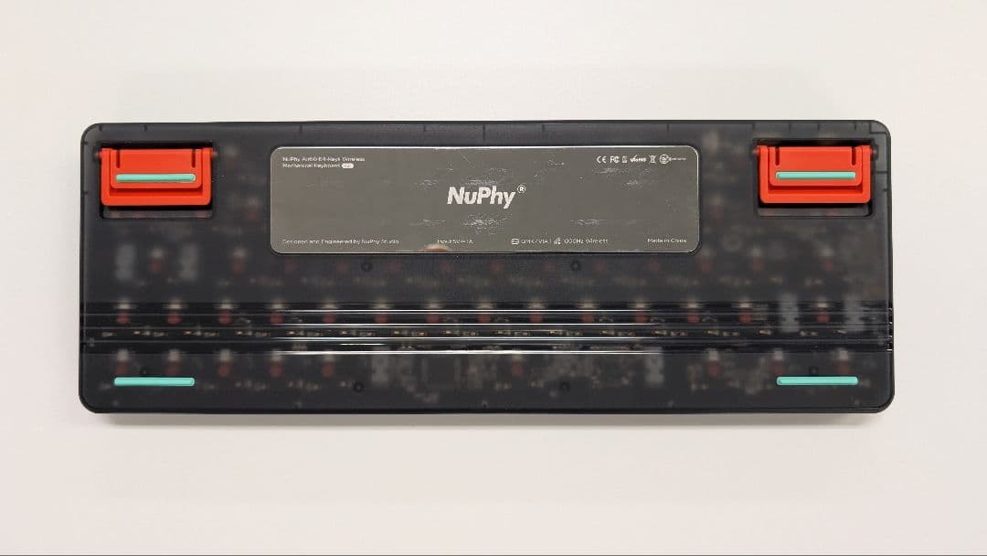 NuPhy Air60 v2 cowberry 黒・ケースセット