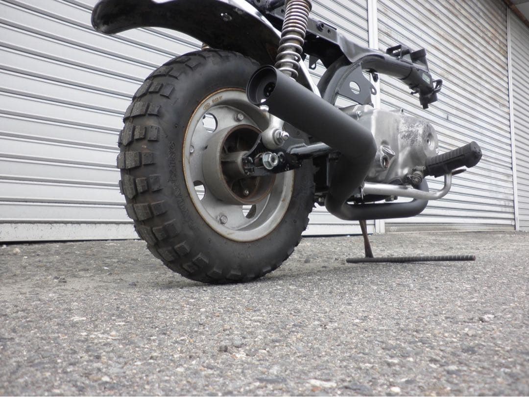 モンキー 鉄管マフラー　ベーシック改/ワイド