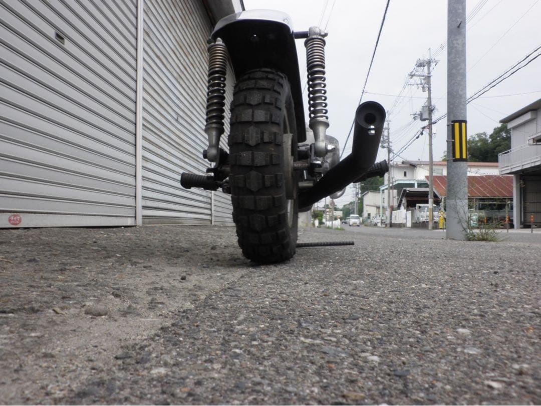 モンキー 鉄管マフラー　ベーシック改/ワイド