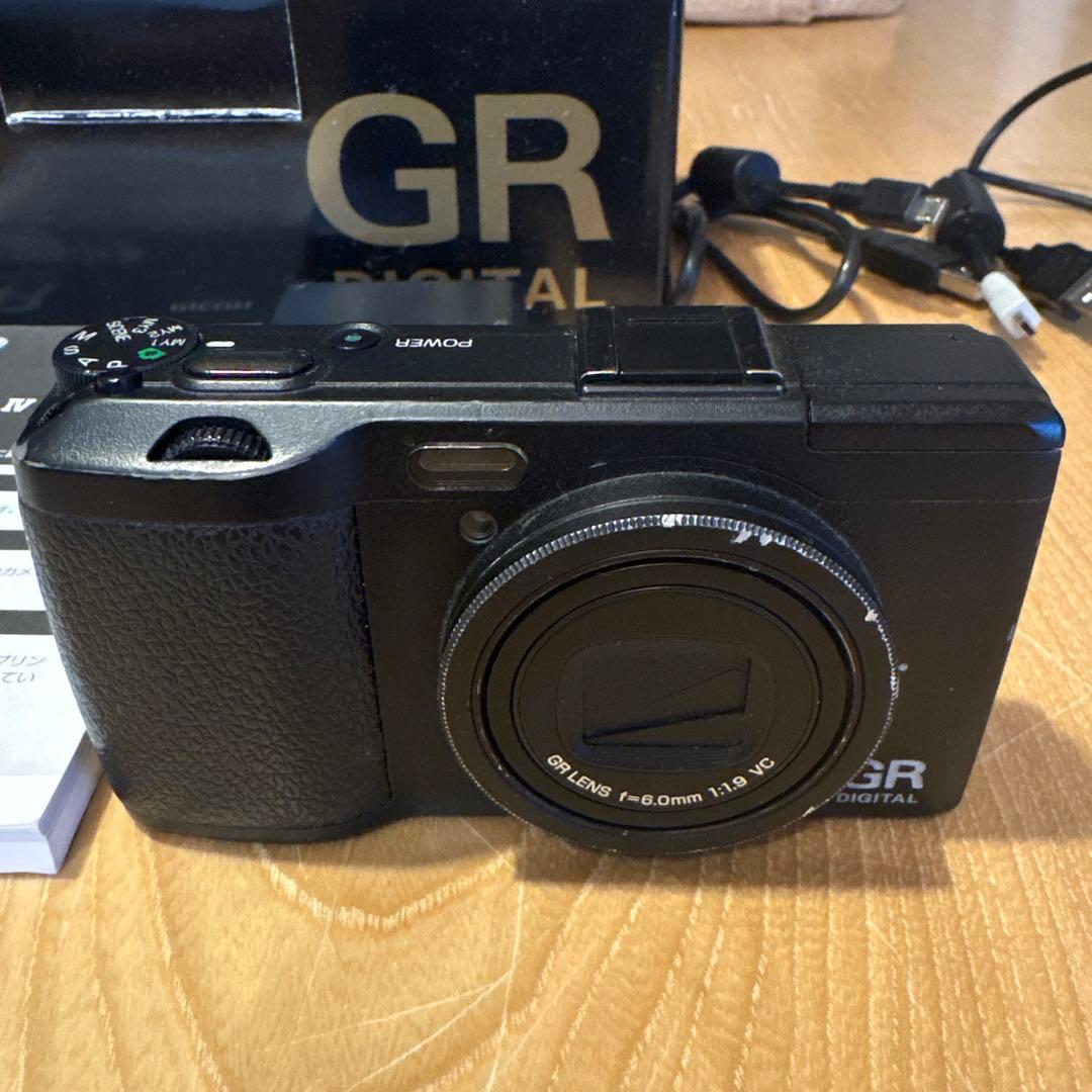 ［ジャンク扱い］RICOH GR DIGITAL IV 本体