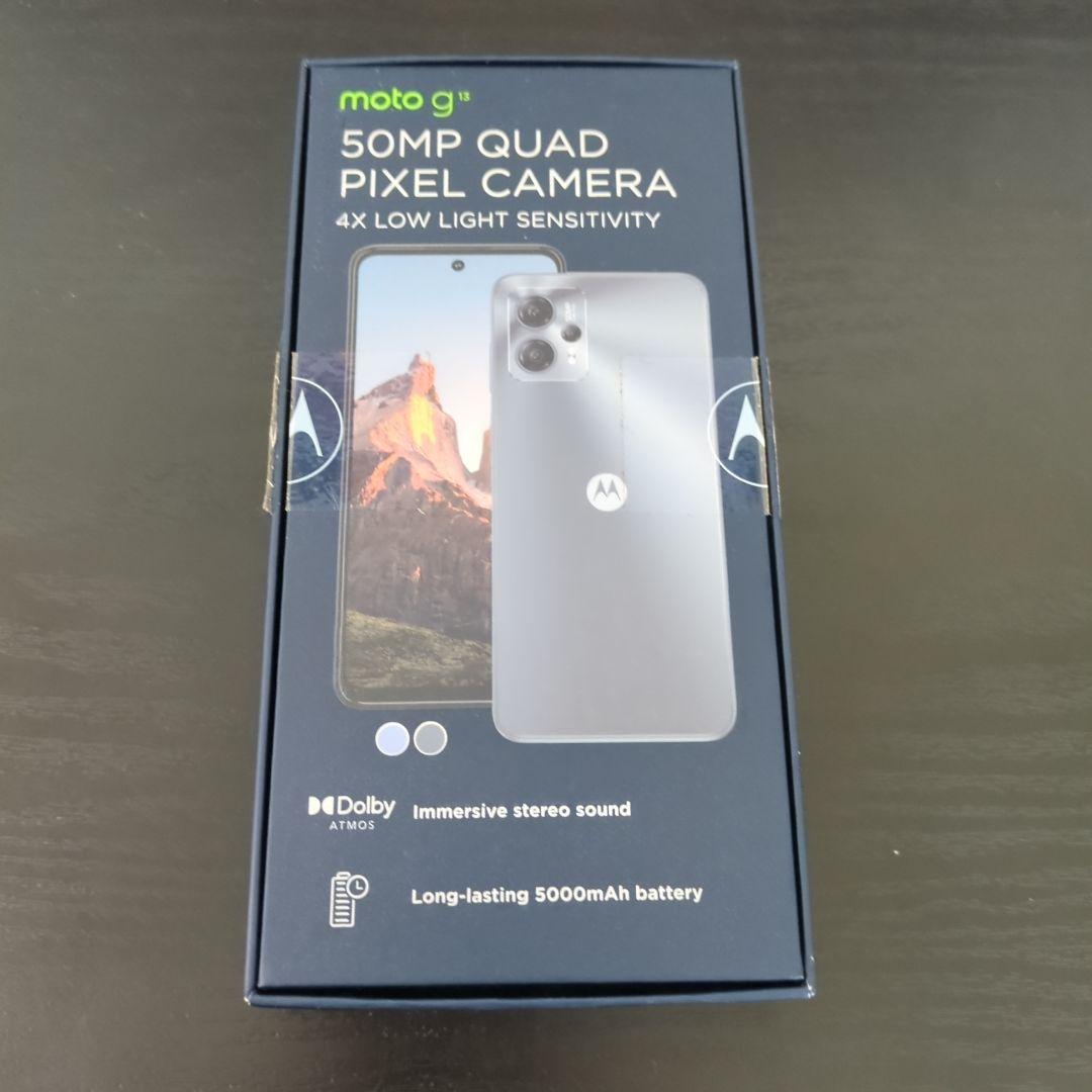 超限定値下げ！Motorola moto g13 本体