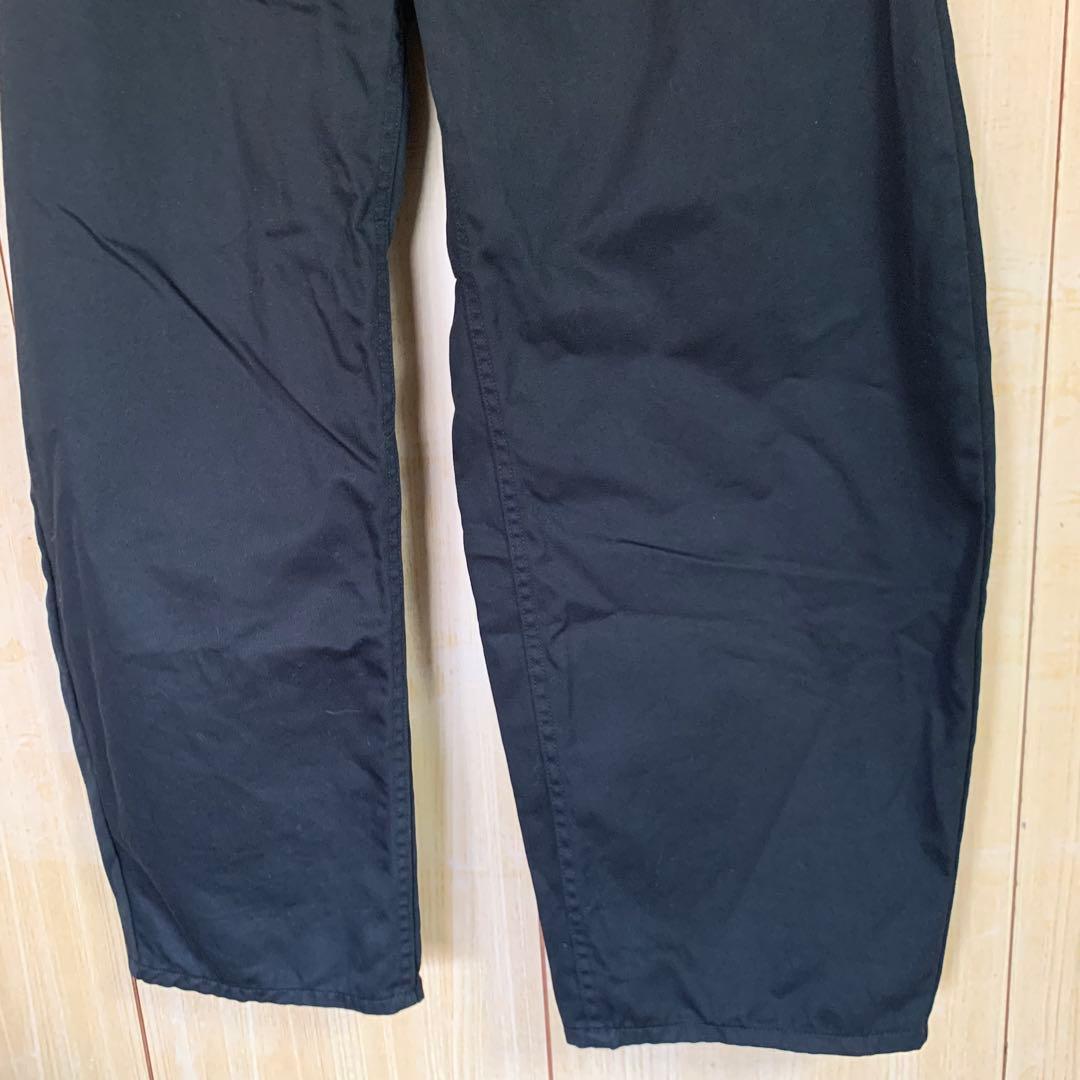 15 カレンソロジー　24ss チノカーヴィーパンツ　黒　38