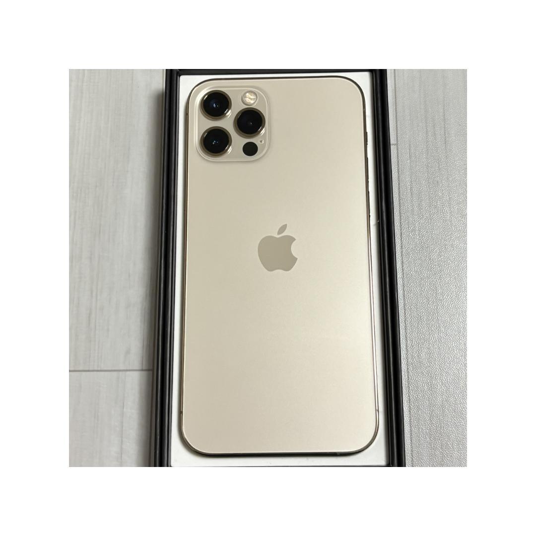 【美品】iPhone 12 Pro Gold 128GB SIMフリー
