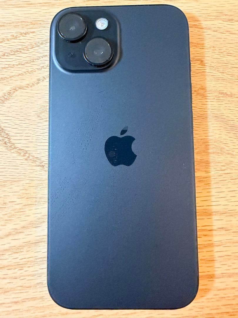 Apple iPhone 15ブラック SIMフリー 256GB