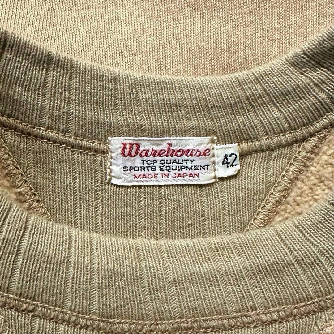 ウエアハウス Lot 404 フリーダムスリーブ 両Vスウェット 限定針抜きリブ