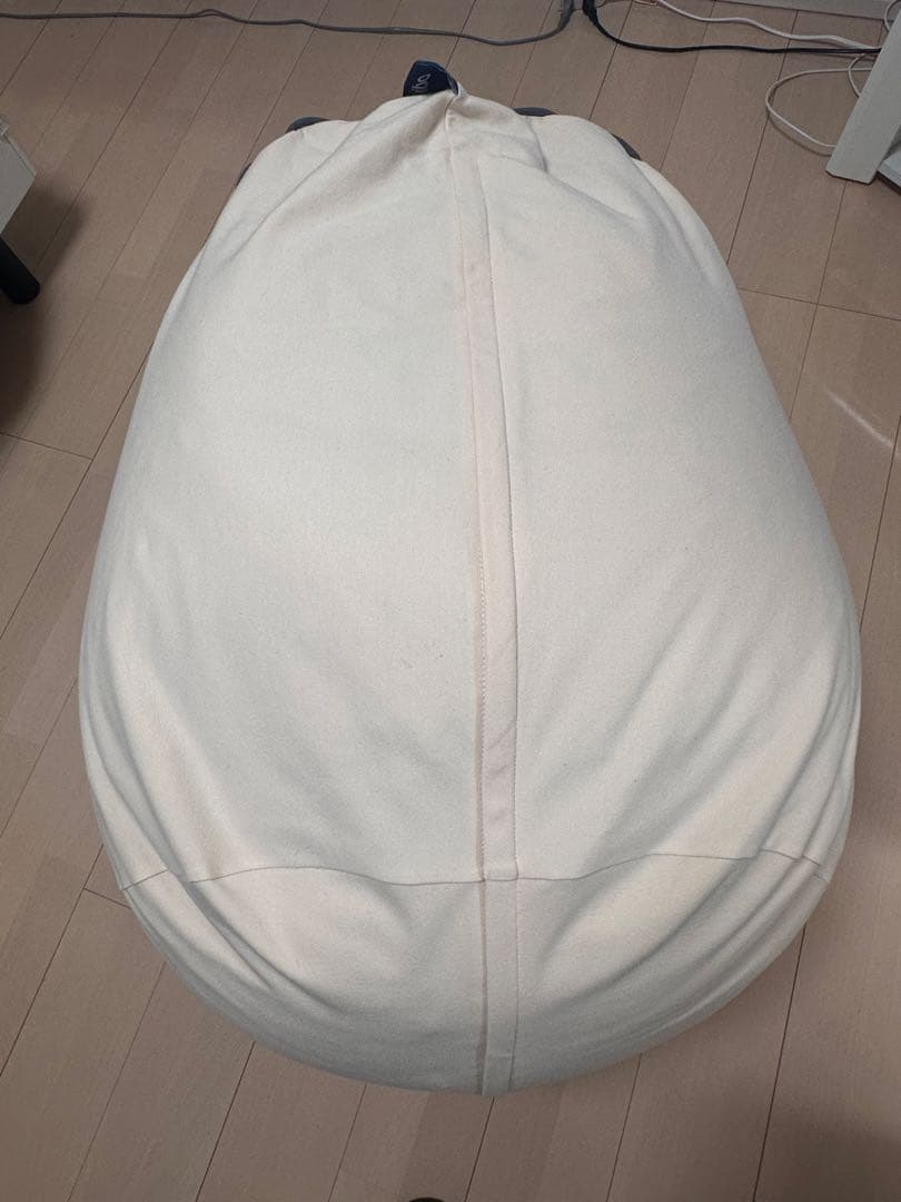 Yogibo Lounger ヨギボー ビーズクッション クリームホワイト