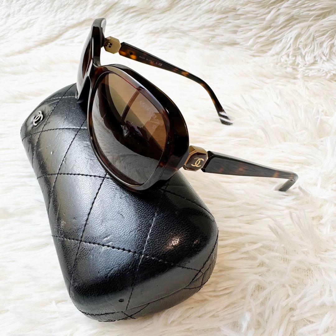 CHANEL シャネル 5286-A サングラス ココマーク ブラウン系